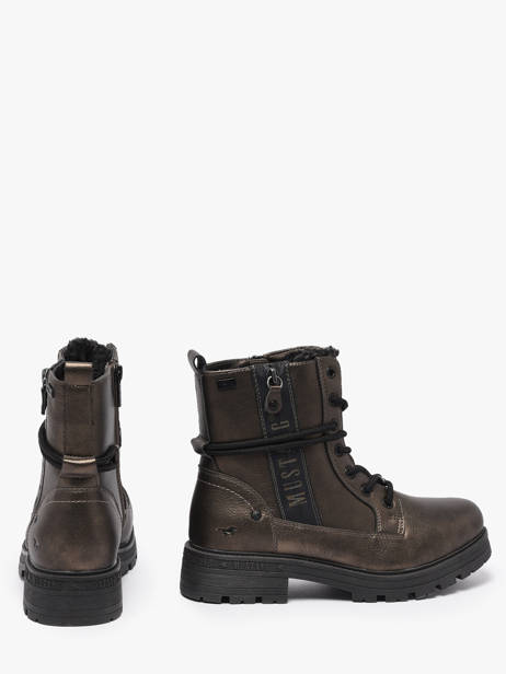 Enkellaarsjes Mustang Bruin women M0042010 ander zicht 2